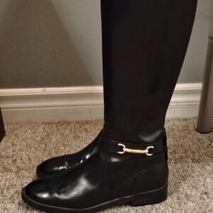 Women's Black Leather Boots